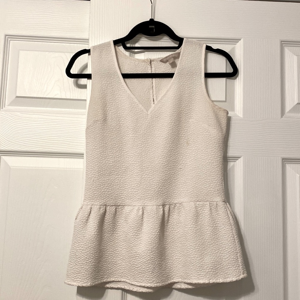 Peplum Tank- Banana Republic